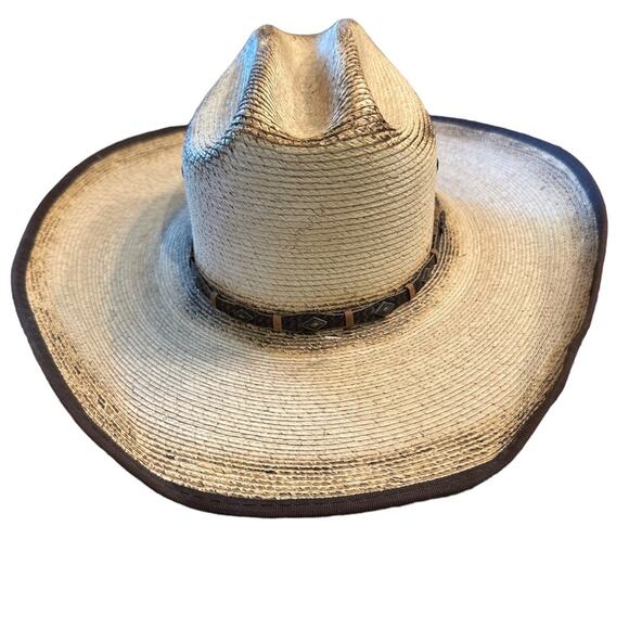 Justin Authentic Headwear Cowboy Hat by Milano Headwear 20X Size 6 7/8 - Picture 1 of 8